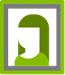 Green icon of a painting.